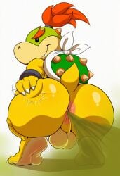 ai ai_generated anus ass ass ass_focus asshole balls barefoot big_ass big_butt bowser_jr. cub fart fart_cloud fart_fetish farting farts feet gassy gassy_ass gassy_male huge_ass huge_butt koopa koopaling looking_at_viewer looking_back low-angle_view male male_focus male_only nintendo novel_ai novelai presenting presenting_ass presenting_hindquarters rear_view shell soles spiked_shell squatting super_mario_bros. testicles thick_thighs wide_hips zp92_(style)