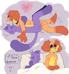 2025 2025s 2anthro 2boys all_fours anal anal_sex anthro anthro_male anthrofied anus ass balls ballsack bed bedroom black_eyes black_nose black_sclera blush bright_light canid canine canis catnap catnap_(poppy_playtime) chubby critters_(poppy_playtime) curvy_figure dogday dogday_(poppy_playtime) doggy_style domestic_dog erection fat floppy_ears fur furry furry_male gay glowing_eyes half-closed_eyes horny humanoid_penis looking_back male male/male male_anthro male_focus male_only male_penetrating male_penetrating_male mammal mob_entertainment mob_games no_humans nude nude_male on_bed orange_body orange_ears orange_fur orange_tail penetration penis poppy_playtime poppy_playtime_(chapter_3) poppy_playtime_(chapter_4) presenting_anus presenting_ass presenting_butt pupils puppy_shiny0916 purple_body purple_fur purple_penis purple_skin rear_view shy smiling_critters soft_lighting stable_diffusion sweat tail thick thick_ass thick_butt thick_thighs thighs video_games white_eyes white_pupils wide_ass wide_butt wide_hips