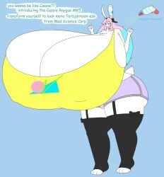 big_breasts breasts breasts_over_waist busty_boy cleavage furry huge_breasts hyper_breasts male_(lore) oppaimisty peanut_butter_(theycallhimcake) tagme thick_thighs wide_hips