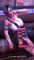 1girls 3d ass big_ass big_breasts big_thighs breasts curvaceous curvy curvy_figure cyberpunk cyberpunk_(series) cyberpunk_2077 female hips huge_ass huge_breasts huge_thighs judy_alvarez large_ass large_breasts large_thighs light-skinned_female light_skin male mature mature_female panamsimp slim_waist thick thick_hips thick_legs thick_thighs thighs voluptuous waist wide_hips