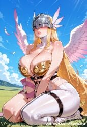 angewomon from digimon by revoaru