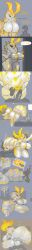 anonymous_male arthropod_abdomen artlegionary ass avarice_(artlegionary) big_ass big_breasts bug_girl comic cum_in_abdomen da_big_roach_(artlegionary) dialogue moth_girl original penetration play tagme third-party_edit