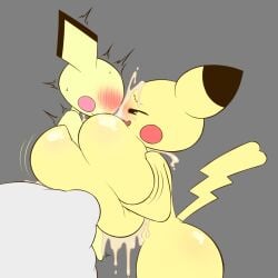 age_difference breasts female hyper_breasts k--10 k-10 pichu size_difference