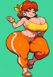 princess daisy from mario (series) by lubbasdump