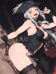 1boy 1boy1girl 1girls ahe_gao ahegao_face ai_assisted ai_generated background bloodborne breasts climax clothed clothed_female clothing cock cum cum_in_pussy cum_inside female female female_focus female_only fromsoftware girl green_eyes lady_maria_of_the_astral_clocktower lingerie no_panties open_mouth penetration posing posing_for_the_viewer pussy sex sex_from_behind socks stockings tongue tongue_out tricorne vaginal_penetration video_game_character video_game_franchise video_games voluptuous white_hair