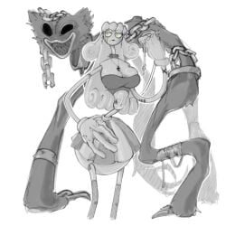 666 bad_girl big_ass big_breasts big_butt bigger_male braless breasts broken_chain chains cleavage cross crucifix disproportional dominant_female evil_version female frown green_eyes guma hand_on_hip huggy_wuggy long_hair long_tongue mommy_long_legs navel no_bra no_panties pantyless pointy_teeth poppy_playtime self_upload sharp_teeth skirt smaller_female spider spider_girl tall_female tattoo tear_streaks tubetop