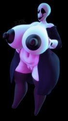 fem gaster from deltarune by azikdoesart
