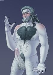 big_dick cock date_everything freddy_yeti hairy_male male monster naked yeti
