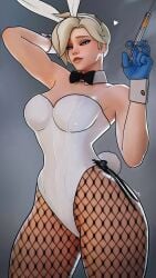 1girls 3d 3d_(artwork) 3d_model 3d_render ass background big_ass big_breasts blonde-haired_female blonde_female blonde_hair blonde_hair_female blue_eyes blue_gloves breasts bunny_costume bunny_ears bunny_girl bunny_tail bunnysuit choker cleavage clothed clothed_female clothes clothing collar curvaceous curvy curvy_female curvy_figure cyan_eyes eyebrows eyeliner female female_focus female_only fishnet fishnet_legwear fishnet_stockings fishnets fit fit_female fully_clothed fully_clothed_female gloves grey_background heart heart_symbol highres holding holding_object injection large_breasts leotard light-skinned_female light_skin long_legs looking_at_viewer mercy needle no_bra no_panties overwatch overwatch_2 presenting_to_viewer reflection ribbon seductive seductive_look seductive_pose seductive_smile sexy sfrinzy simple_background skimpy skimpy_clothes slim_waist solo solo_female solo_focus syringe thick thick_ass thick_butt thick_thighs thighs tight_clothes tight_clothing video_game_character video_games voluptuous voluptuous_body voluptuous_female white_leotard wide_hips