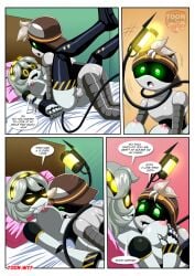 thad (murder drones) from glitch productions by palcomix