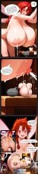 +navel +nipples 2girls ai_generated artist_sirnrei ass ass_bigger_than_head ass_expansion big_ass big_nipples black_hair blush breast_expansion breast_outside breasts breasts_bigger_than_body breasts_bigger_than_head cat_ears cat_girl comic english_text erect_nipples erection_under_clothes fairy female female_only gigantic_ass gigantic_breasts gigantic_breasts, gigantic_nipples heavy_breasts hip_expansion hourglass_expansion hourglass_figure huge_ass huge_breasts hyper_ass hyper_breasts hyper_nipples lactating_through_clothing lactation lactation_through_clothes large_areolae large_breasts large_nipples long_nipples mega_lactation milking milking_breasts minigirl multiple_girls nipple_bulge nipple_expansion nipple_growth nipple_play nipples_visible_through_clothing no_bra nude open_mouth originalcharacter ramiris rem ripped_clothing shrinking sirnrei speech_bubble squeezing_breast tight_clothing torn_clothes transformation