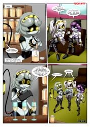 j (murder drones) from glitch productions by palcomix