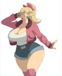 princess peach from mario (series) by leedraw11