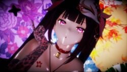 1girls 3d armwear bell_collar big_ass big_breasts big_butt big_thighs bitch brat breasts breasts_bigger_than_head brown_hair female glowing_eyes glowing_tattoo honkai:_star_rail honkai_(series) honkai_impact_3rd huge_breasts large_ass large_breasts large_butt large_thighs leopard_print light-skinned_female light_skin looking_at_viewer mask micro_bikini mireille_(mmd) mmd pubic_tattoo red_eyes sparkle_(honkai:_star_rail) tagme thighhighs