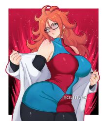 android 21 from dragon ball by celebelian