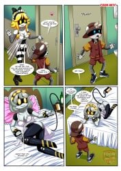 cyn (murder drones) from glitch productions by palcomix