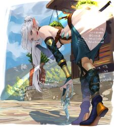 frieren from frieren beyond journey's end by calad g