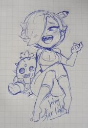 1boy 1girls brawl_stars colette_(brawl_stars) female male spike_(brawl_stars) supercell tagme_(artist)