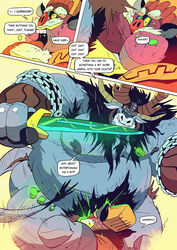 anthro comic dreamworks english_text fur furry furry_only galgard general_kai hi_res kung_fu_panda male_only text