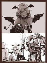 1girls adeptus_astartes character_request fallenspherell female grey_knight imperium_of_man space_marine warhammer_(franchise) warhammer_40k