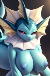 ai_generated bimbo blue_body blue_skin furry huge_breasts humanoid pokémon_(species) pokemon pokemon pokemon_(species) seductive tetillas_(artist) vaporeon