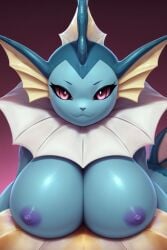 ai_generated bimbo blue_body blue_skin furry huge_breasts humanoid pokémon_(species) pokemon pokemon pokemon_(species) seductive tetillas_(artist) vaporeon