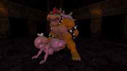 3d animated bowser doggy_style koopa mario_(series) mxp1985 nintendo princess_rosalina self_upload source_filmmaker vaginal_penetration