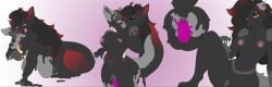 anal anal_sex anonymous anthro duo female futanari generation_4_pokemon goo_creature gynomorph intersex lexi-the-shadow-slime lucario male nintendo penetration pokemon pokemon_(species) takeover unknown_artist