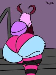 1boy big_ass bubble_butt furry huge_ass moth tagme thick_thighs veevee veevee_(artist) veeveederi wide_hips