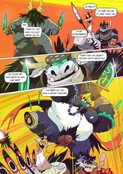 anthro comic dreamworks english_text galgard general_kai hi_res kung_fu_panda lord_shen male_only po text