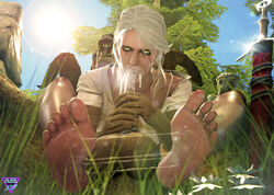 ciri from cd projekt red by khornflakesfm