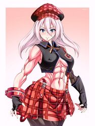 1girls alisa_ilinichina_amiella female female_only god_eater muscular_female solo