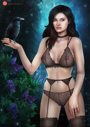 yennefer from cd projekt red by sugarmint