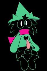 1boy 2d anthro anthro_male anthro_only balls bodily_fluids boots bottomless bovid caprine clothed clothing cum deltarune eyewear footwear furry furry_male furry_only genital_fluids glasses humanoid humanoid_male humanoid_only long_sleeves male male_only mammal penis ralsei scarf simple_background solo sunofureiku tapering_penis toony undertale_(series) video_games