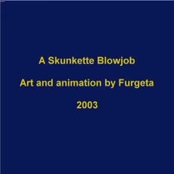 1boy 1girls 2003 animated anthro balls black_fur black_nose bodily_fluids breasts cum cum_in_mouth cum_inside cum_on_tongue duo erection fellatio female female_focus fur furgeta genital_fluids green_eyes grey_penis hair half-closed_eyes handjob humanoid_penis inside_mouth internal internal_fellatio internal_oral licking low_res male mammal mephitid nipples oral oral_penetration penetration penile penis penis_lick penis_on_tongue red_hair sex simple_background skunk solo_focus sound straight tongue tongue_out video vintage white_background