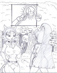 cat comic demon_girl dxoz humanoid saranoia smoke_(yin_yang_yo!) yin_yang_yo!