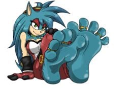 2019 5_toes absurd_res alpha_channel anthro barefoot becky_the_hedgehog black_nose clothed clothing dazidentevil digital_media_(artwork) eulipotyphlan eyeshadow eyewear fan_character feet female foot_focus green_eyes hedgehog hi_res humanoid_feet looking_at_viewer makeup mammal mobian_(species) original_character purity_the_hedgehog ring sega simple_background sole soles solo sonic_(series) sonic_fan_characters sonic_oc sonic_team sonic_the_hedgehog_(series) spread_toes toe_ring toes transparent_background