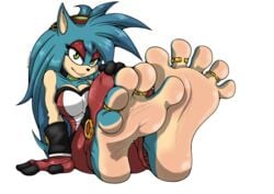 2019 5_toes absurd_res alpha_channel anthro barefoot becky_the_hedgehog black_nose clothed clothing countershade_feet countershading dazidentevil digital_media_(artwork) eulipotyphlan eyeshadow eyewear fan_character feet female foot_focus green_eyes hedgehog hi_res humanoid_feet looking_at_viewer makeup mammal mobian_(species) original_character purity_the_hedgehog ring sega simple_background soles solo sonic_(series) sonic_fan_characters sonic_oc sonic_team sonic_the_hedgehog_(series) spread_toes toe_ring toes transparent_background