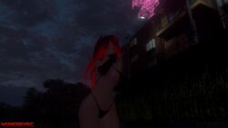 3d animated ass bikini clip dance dancer dancing fansly gloves livestream mp4 music red_eyes red_hair shaking_ass shaking_butt sound streamer streaming stripper succubus succubus_horns succubus_tail tagme thighhighs video vrchat wundervrc