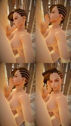 3d adnarimydeth big_breasts black_hair brazilian brazilian_female breasts brown_eyes busty fellatio female kissing_penis laura_matsuda licking_penis long_hair nude oral penis penis_kiss penis_lick selfie street_fighter thick_lips thick_penis wink