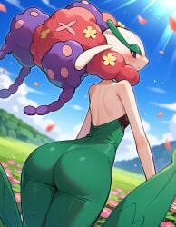 1girls ai_generated flora_fauna florges pokemon pokemon_(species)