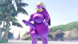 anthro beak bird futa_only futanari hand_on_hip huge_balls huge_breasts huge_cock jerking jerking_off jerkingoff masturbating masturbation sonic_(series) stroking stroking_penis tagme video vulkyasha wave_the_swallow