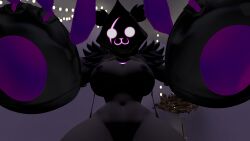 bear big_breasts breasts claws fortnite fortnite:_battle_royale fur furry nipples pussy raven_tao_leader_kaka_(character) raven_team_leader raven_team_leader_(fortnite) rntagme_(artist) taokaka vrchat vrchat_avatar