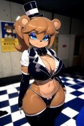 1girls ai_generated bear_girl bear_humanoid big_ass big_breasts breasts bust busty chest curvaceous curvy curvy_figure daidouji_(artist) digital_media_(artwork) fazclaire&#039;s_nightclub female five_nights_at_freddy's freddy_(fnaf) fredina&#039;s_nightclub fredina_(cally3d) frenni_fazclaire hips hourglass_figure huge_ass huge_breasts large_ass large_breasts legs light-skinned_female light_skin mature mature_female scottgames slim_waist thick thick_hips thick_legs thick_thighs thighs ursid ursid_humanoid ursine ursine_humanoid voluptuous waist wide_hips