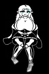 1girls 1gonth breasts female female_only female_sans girl sans sans_au storyswap tagme thighs undertale_(series) undertale_au