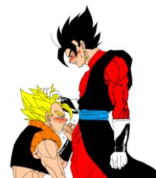 dragon_ball dragon_ball_heroes dragon_ball_z gogeta male_only super_saiyan tagme vegito yaoi