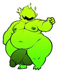 anthro deadsector fat horror_(nuclear_throne) male male_only self_upload solo transparent_background