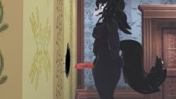 big_ass big_breasts canine_penis cryptiacurves dick dickgirl fur furry futa futanari glory_hole knot mal0 scp-1471 scp-1471-a_(da.nilkaz) scp_foundation standing thighs vrchat vrchat_avatar