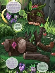 ... 2019 anus ass canid canine canis dialogue dragon duo english_text equid female feral flora_fauna friendship_is_magic furry glowing glowing_horn glowing_tongue green_eyes hair hi_res holding_object hooves horn log magic male mammal multicolored_hair my_little_pony nervous plant princess_twilight_sparkle_(mlp) purple_hair pussy sparkles speech_bubble spike_(mlp) text timberwolf_(mlp) tongue twilight_sparkle_(mlp) two_tone_hair underhoof unicorn vavacung were wood