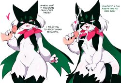 absurd_res ai_generated anthro blush bodily_fluids breasts cape clothing cum cum_in_mouth cum_inside cum_on_face disembodied_penis duo ejaculation erection felid feline female fur generation_9_pokemon genital_fluids genitals green_fur handjob heart hellsonger hi_res humanoid_genitalia male male/female mammal meowscarada navel open_mouth penile penis pussy sex simple_background small_breasts solo_focus thick_thighs tongue white_background